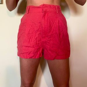 Forever 21 coral shorts